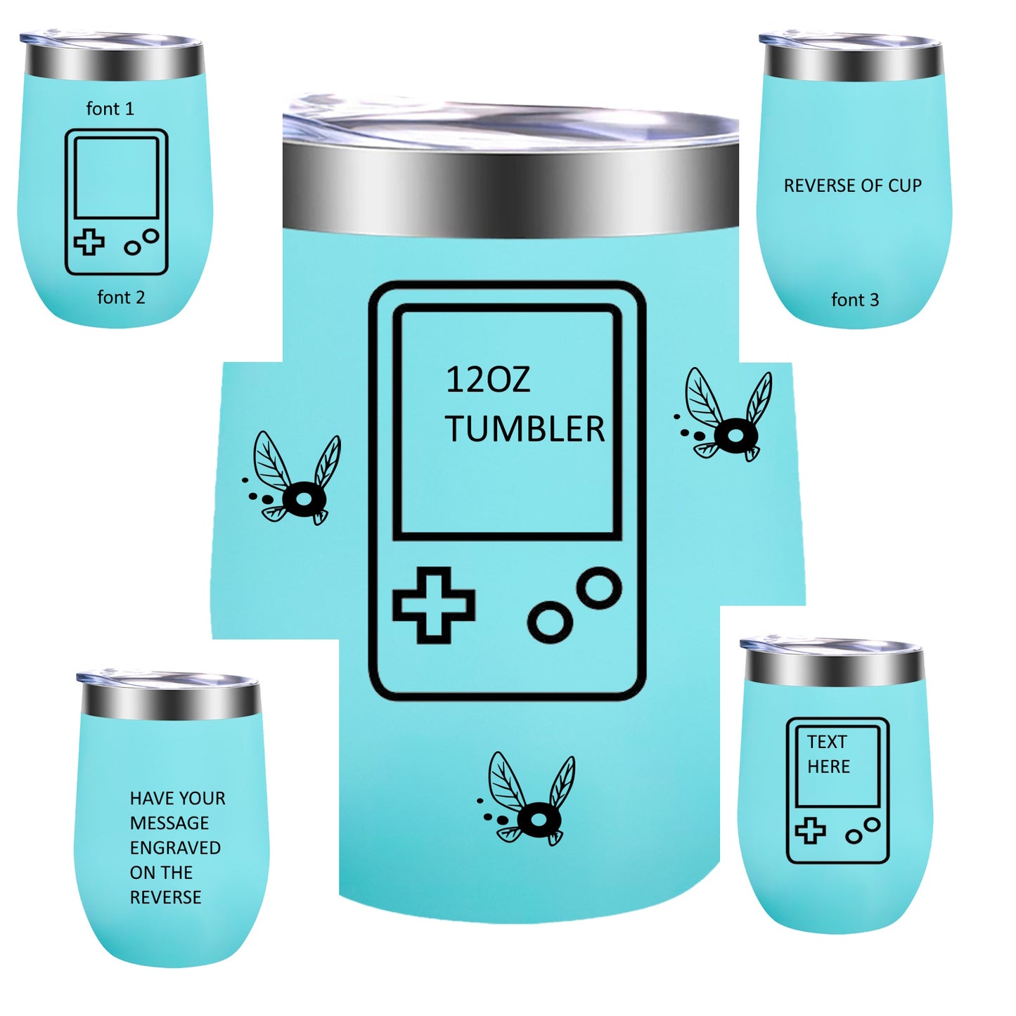 Custom Laser Engraved Tumbler for Hot & Cold Drinks, Personalized Name & Date ,Durable, Insulated Travel Mug. The Perfect Gift for Any Occasion