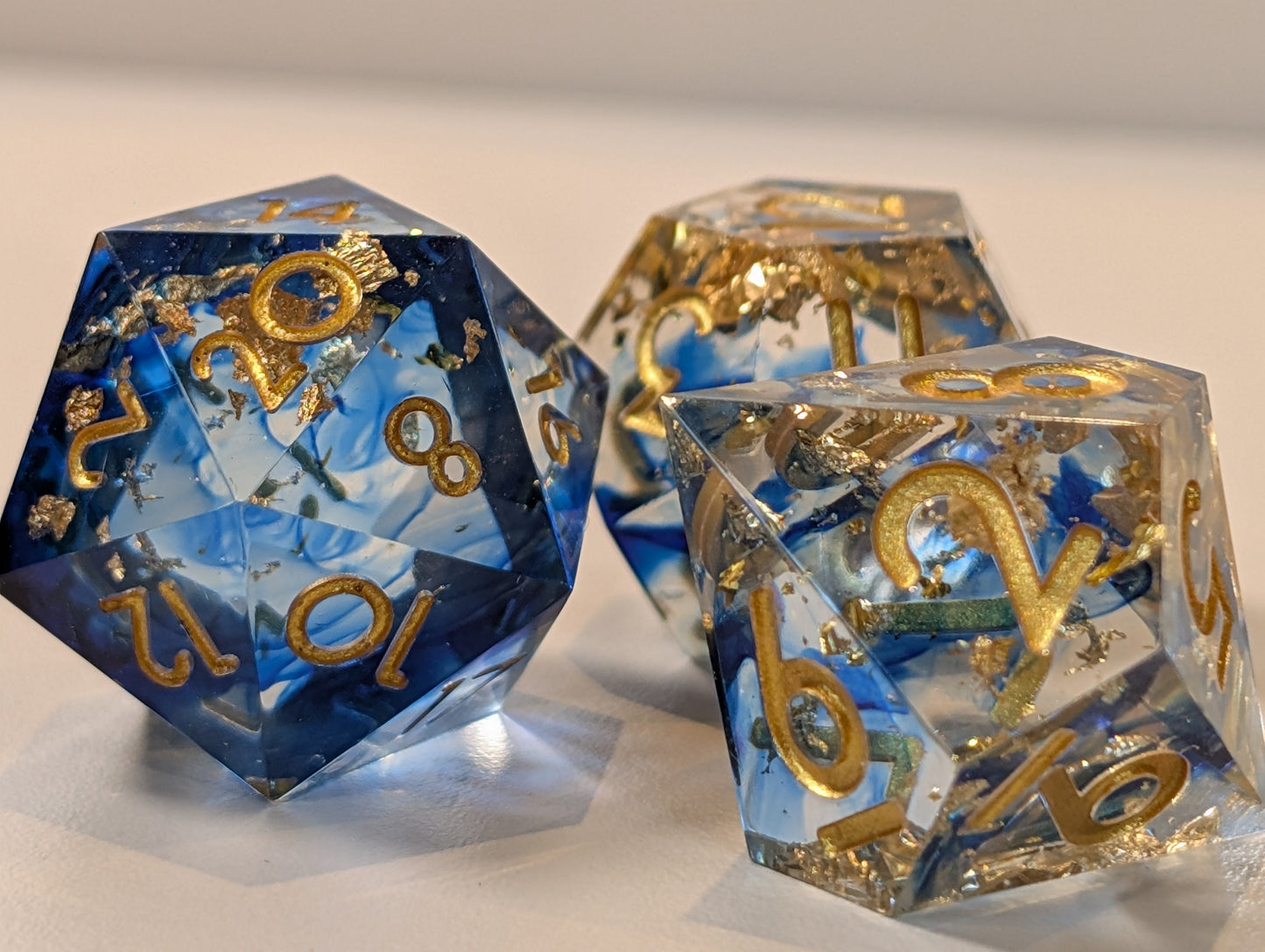 The Warlock's Way: Magic -Themed Polyhedral Dice & Accessories Set