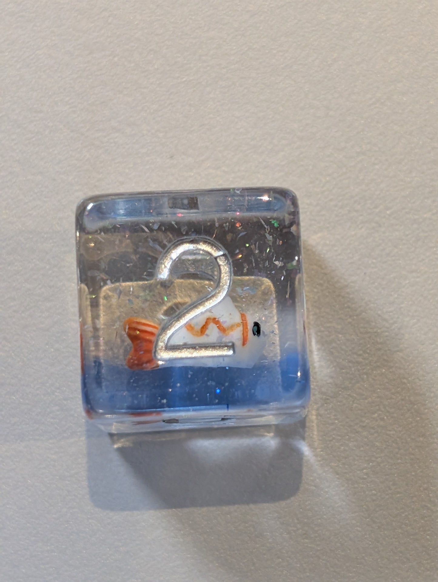 Enchanted Koi Carp Polyhedral Dice Set – Swim into Serene Rolls!