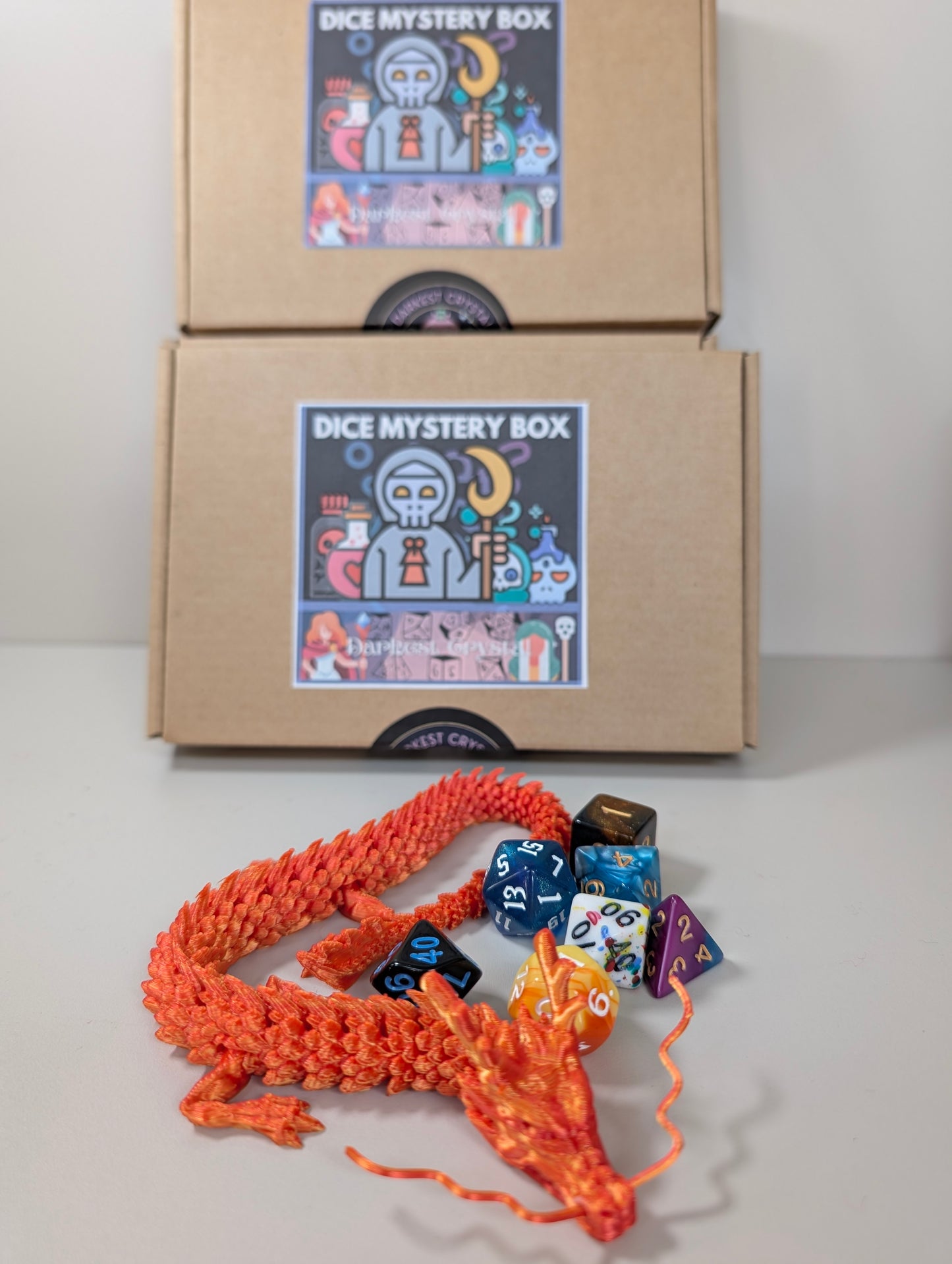 Crits and Curios: The Ultimate Mystery Dice Adventure Box for tabletop gamers