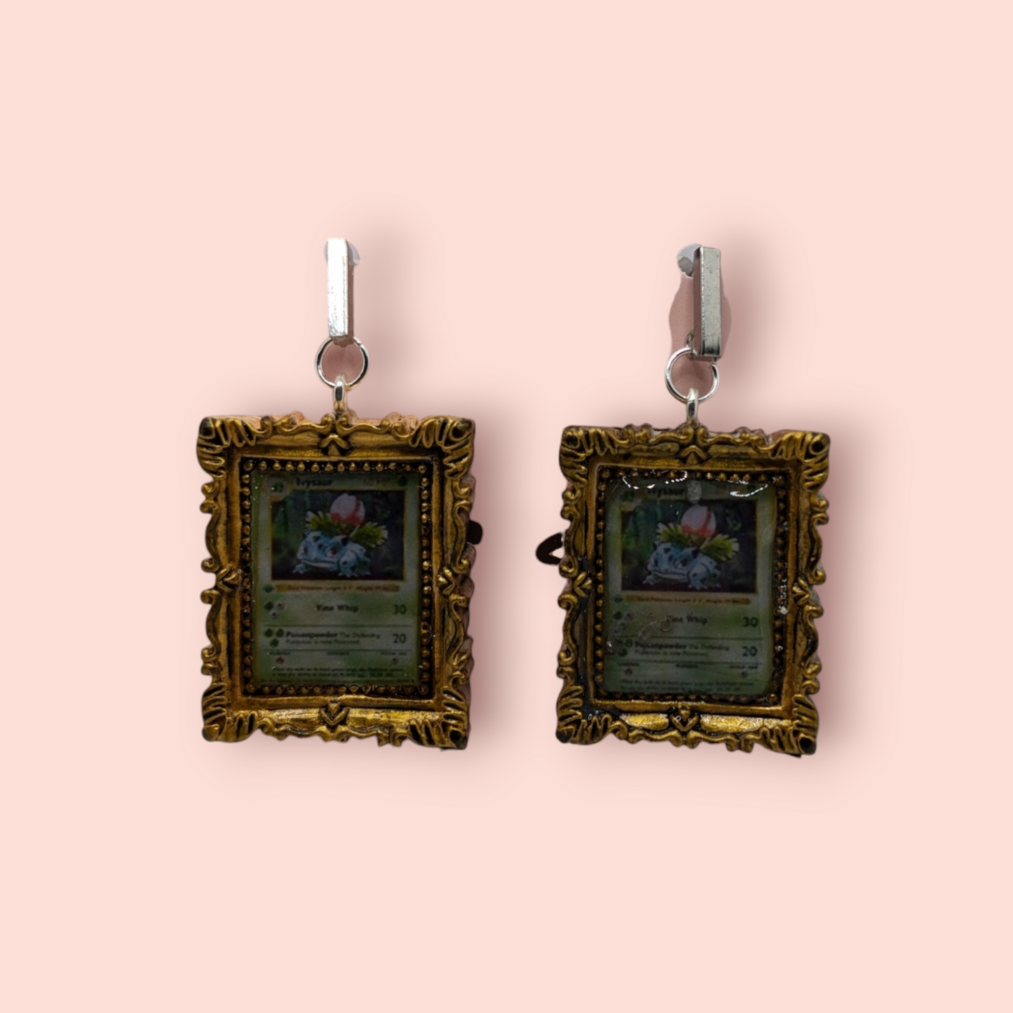 Ivysaur hall of fame frame earrings
