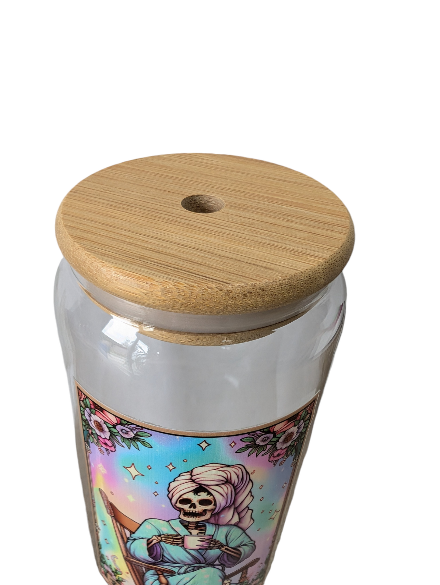 Glass Tumbler Gift Box - " The coffee Lover" 550ml borosilicate glass