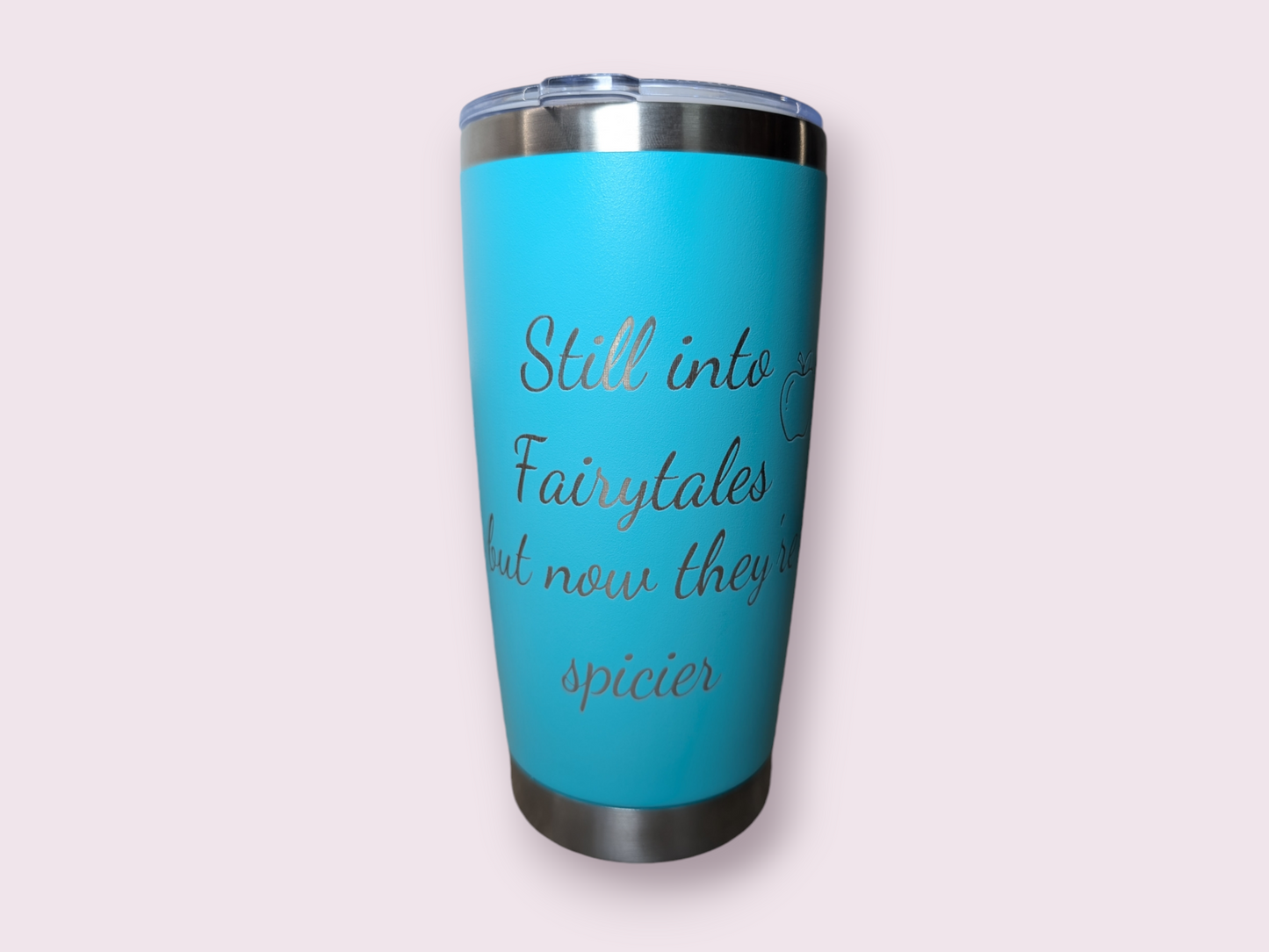 spicy book club fairytales ,Laser Engraved Tumbler for Hot and Cold Drinks, Personalized opt, Durable, Insulated Travel Mug, Perfect Gift
