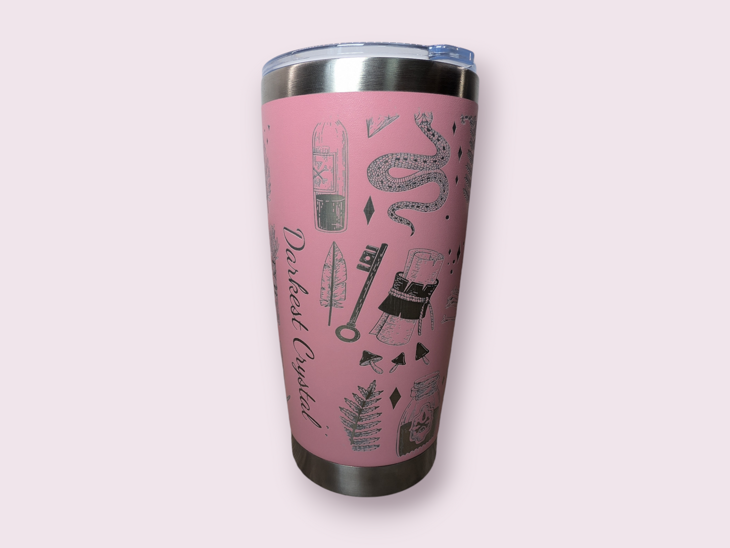 witchy vibes Laser Engraved Tumbler for Hot and Cold Drinks, Personalized opt, Durable, Insulated Travel Mug, Perfect Gift