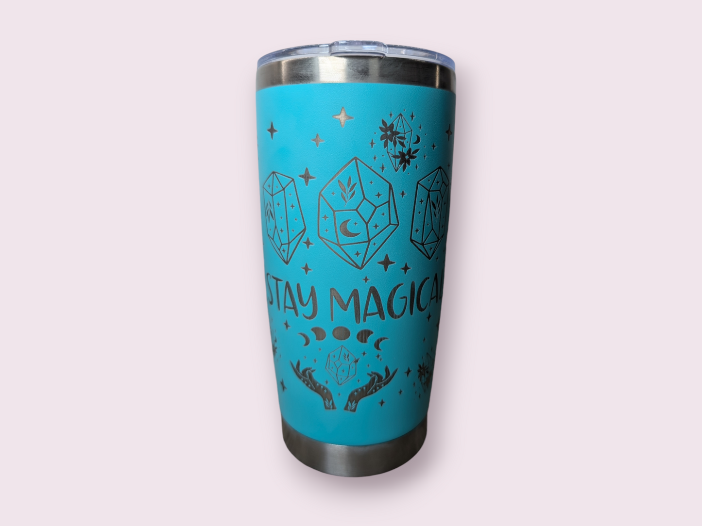 Stay magical Laser Engraved Tumbler for Hot and Cold Drinks, Personalized opt, Durable, Insulated Travel Mug, Perfect Gift