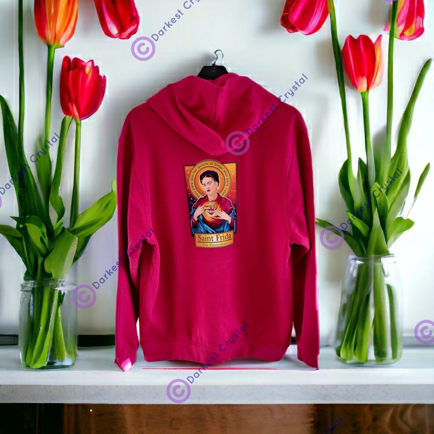 Saint frida "the passionate" custom hoodie size large