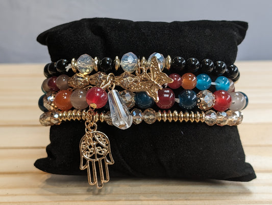 Stackems bracelet set spring summer collection : mystic