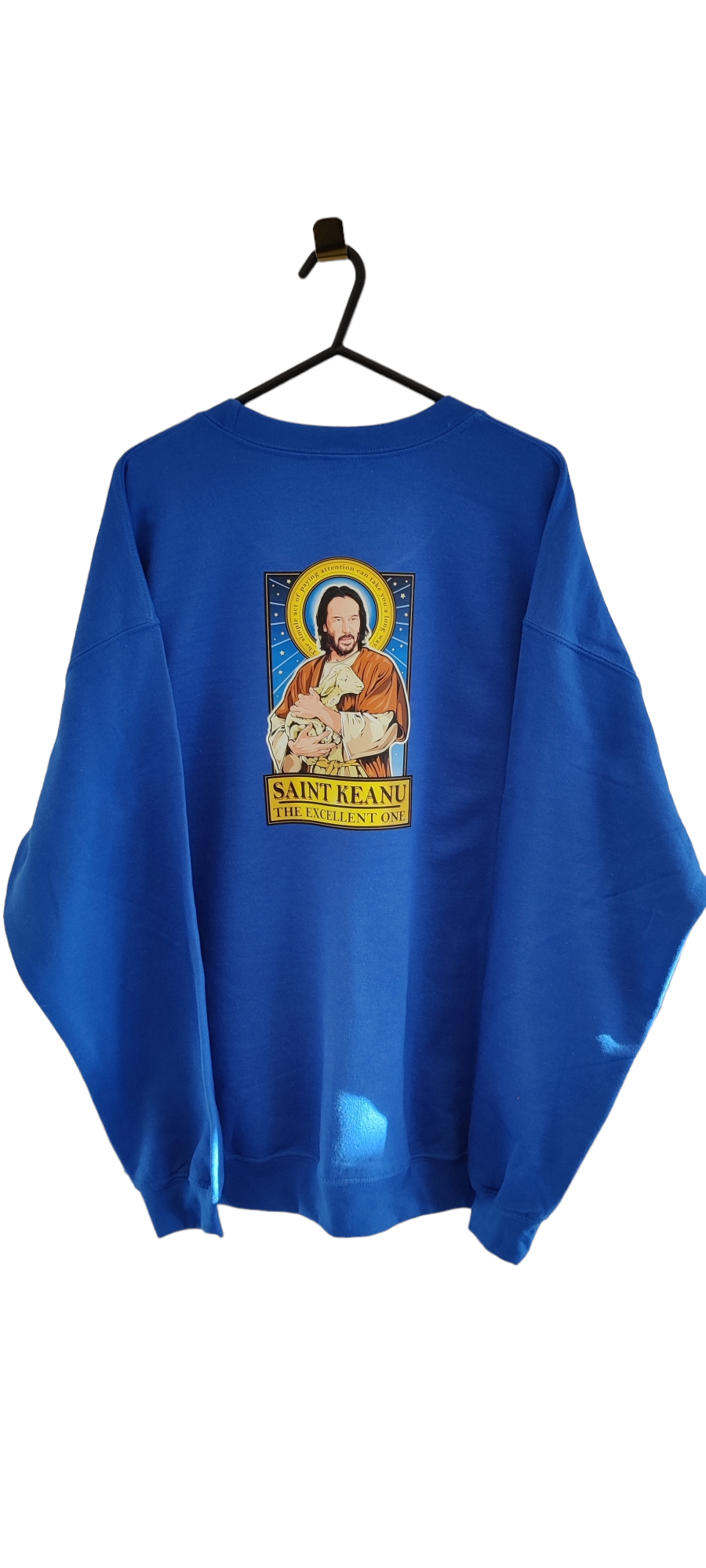 St keanu "the excellent one" size large sweater/jumper