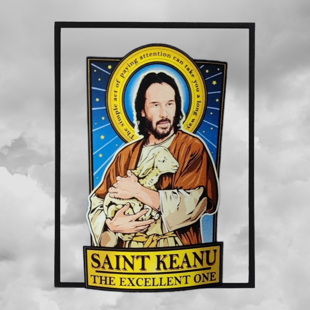 St keanu "the excellent one" size large sweater/jumper