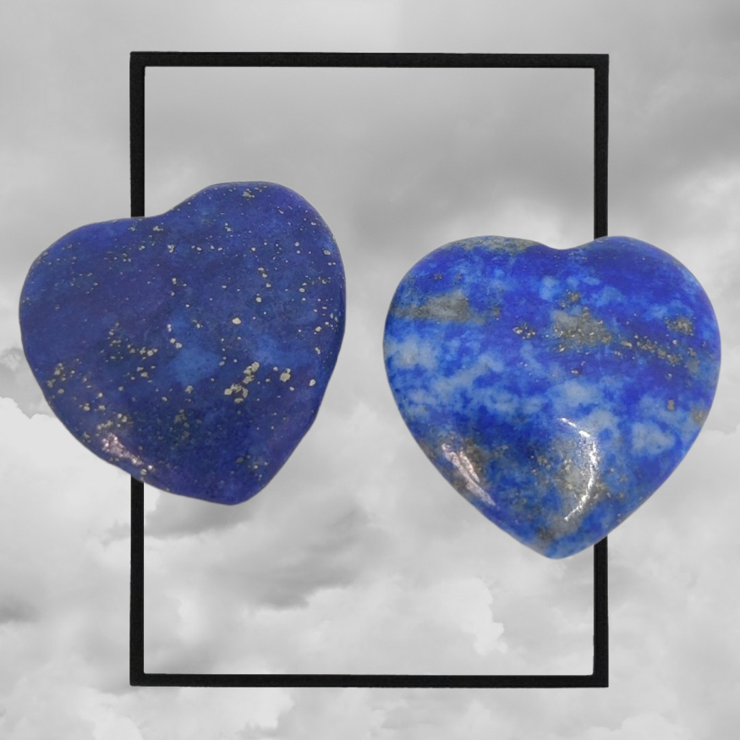 Lapis lazuli love hearts