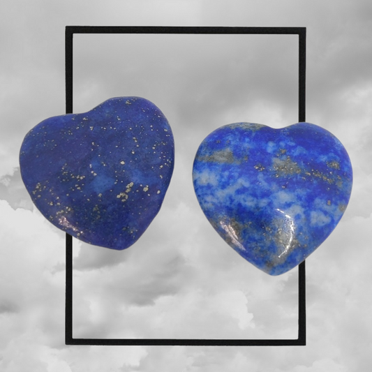 Lapis lazuli love hearts