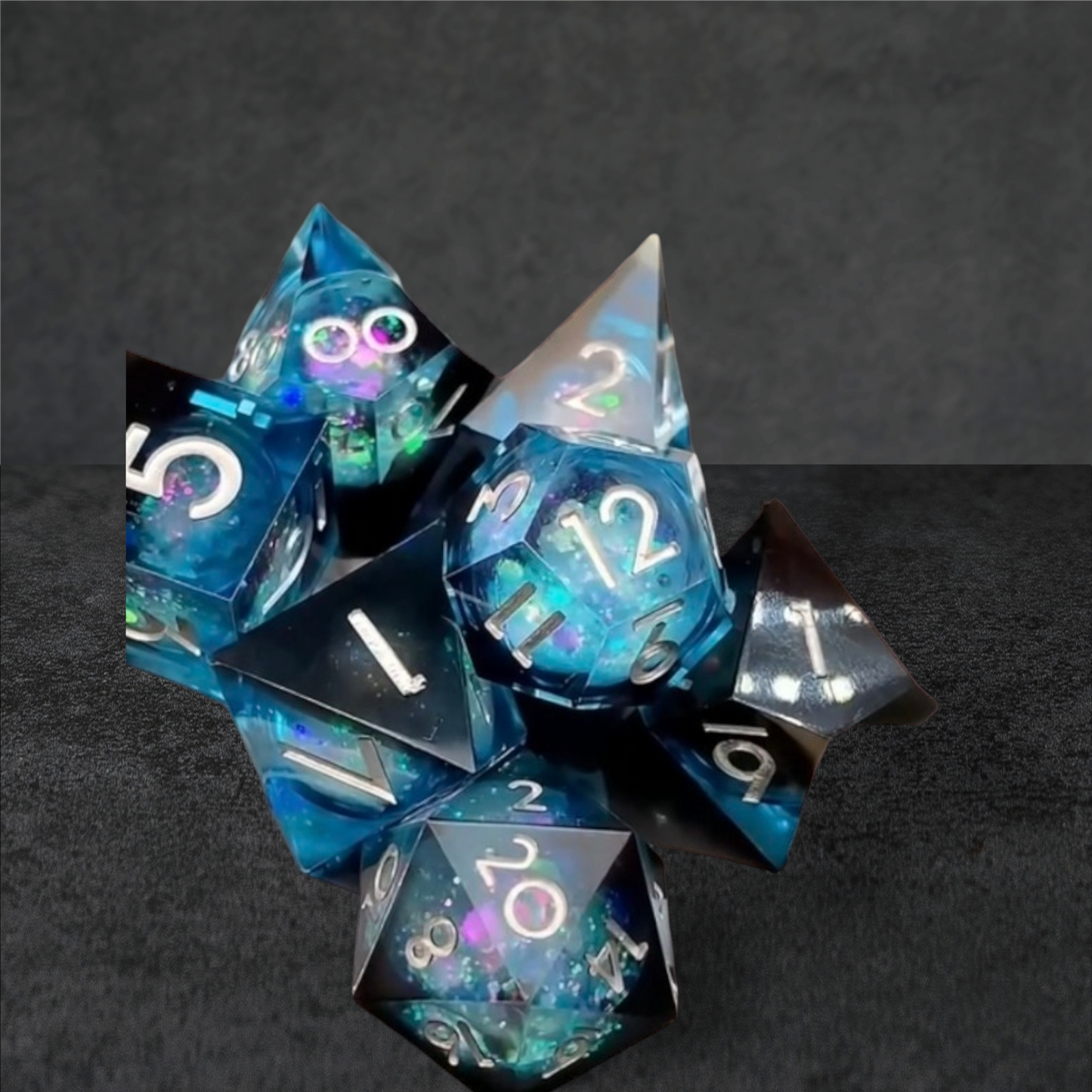 "mermaid wishes" liquid core D&D tabletop roleplay gaming dice