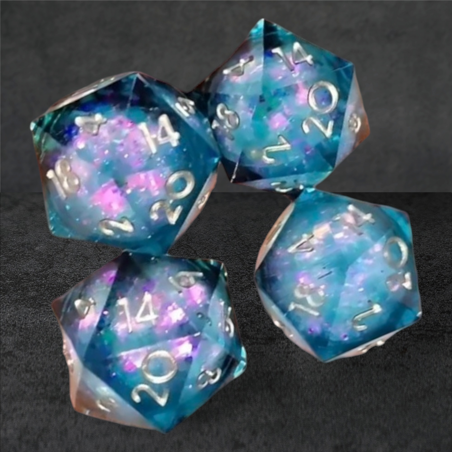 "mermaid wishes" liquid core D&D tabletop roleplay gaming dice