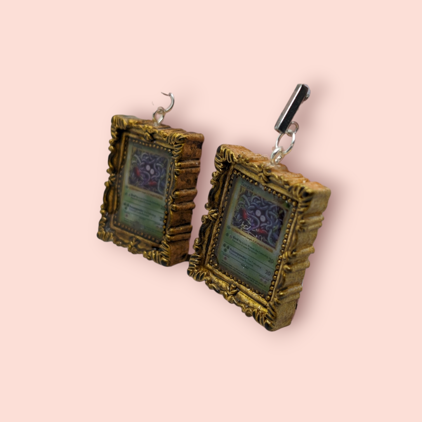 Tangela hall of fame frame earrings