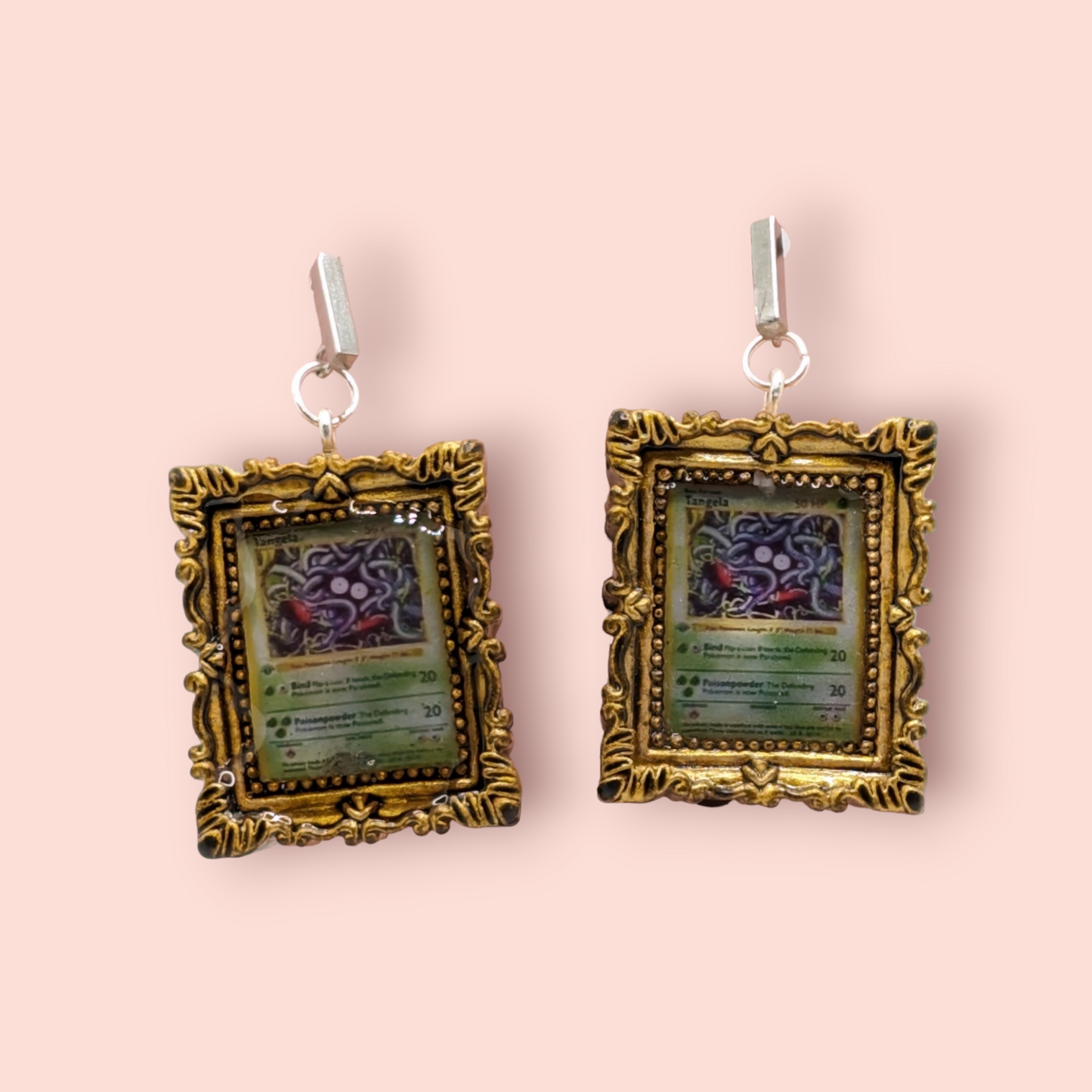 Tangela hall of fame frame earrings