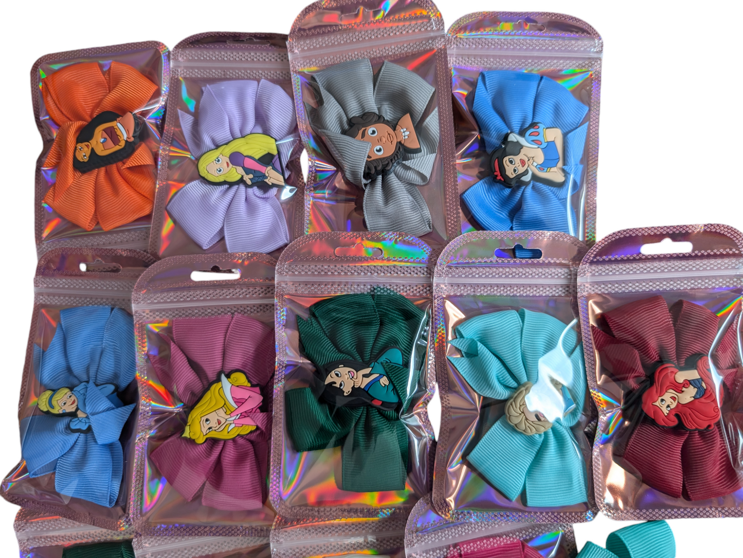 Ultimate Disney Princess handmade bow collection (set of 14)