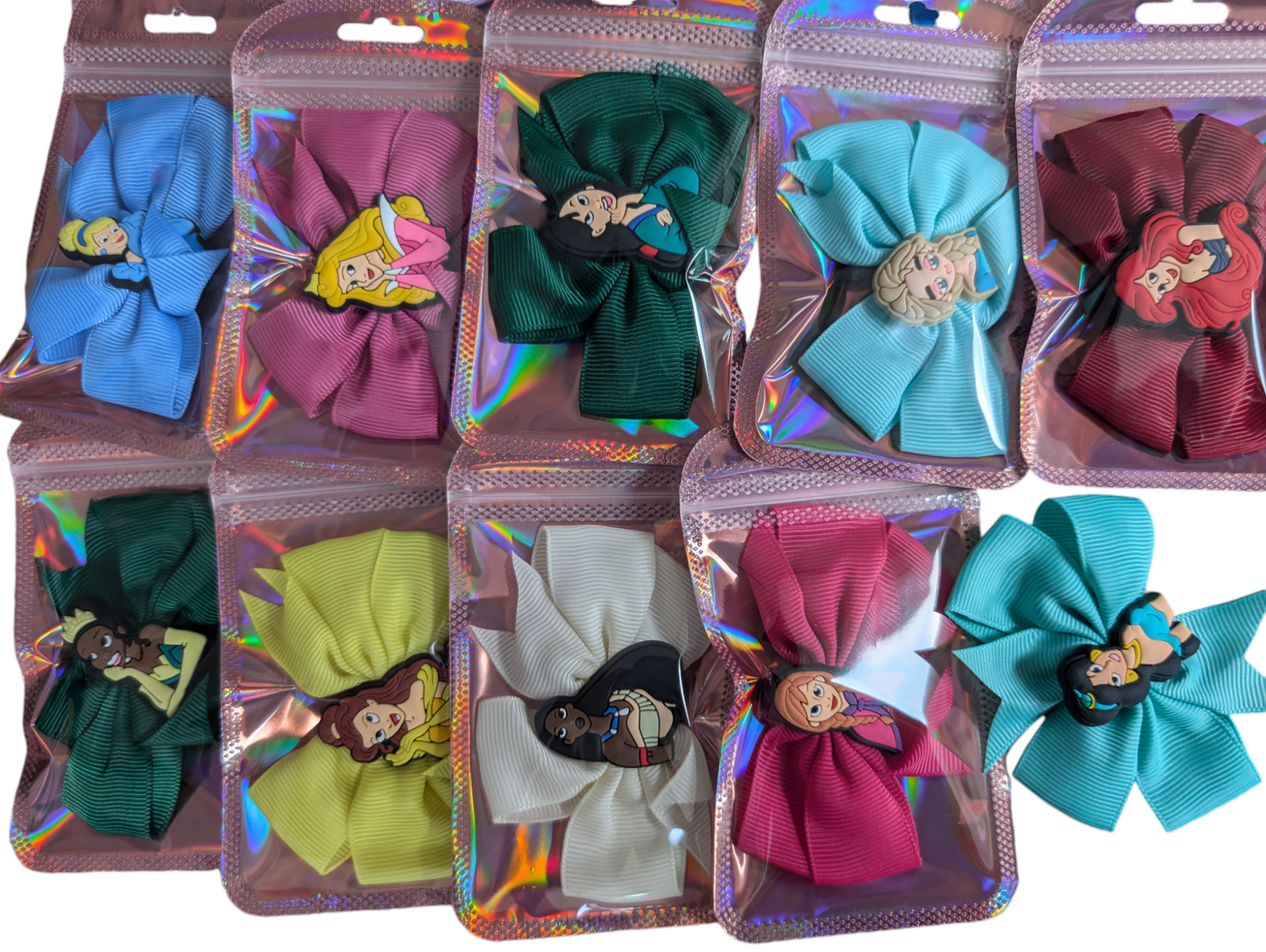 Ultimate Disney Princess handmade bow collection (set of 14)