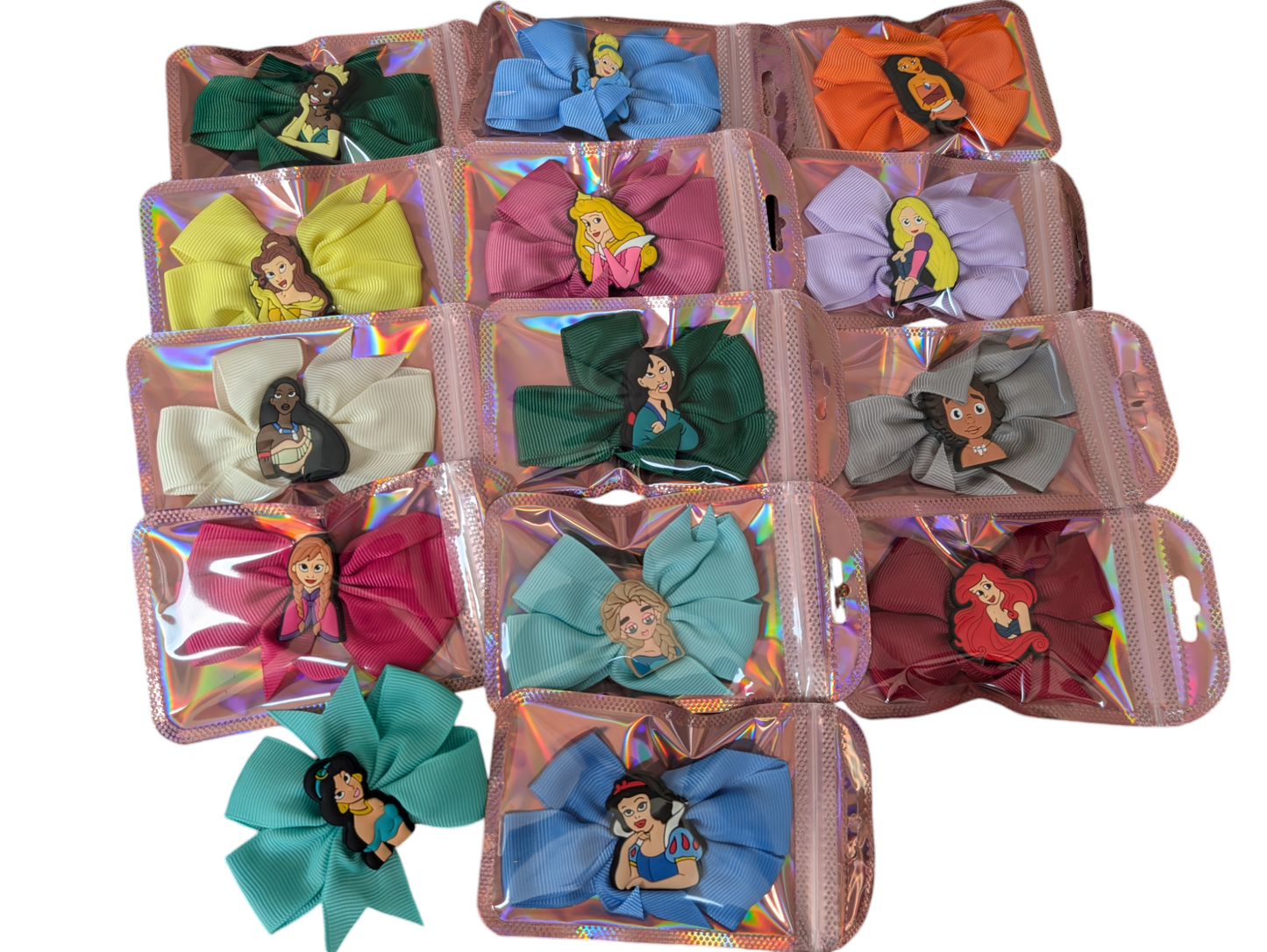 Ultimate Disney Princess handmade bow collection (set of 14)