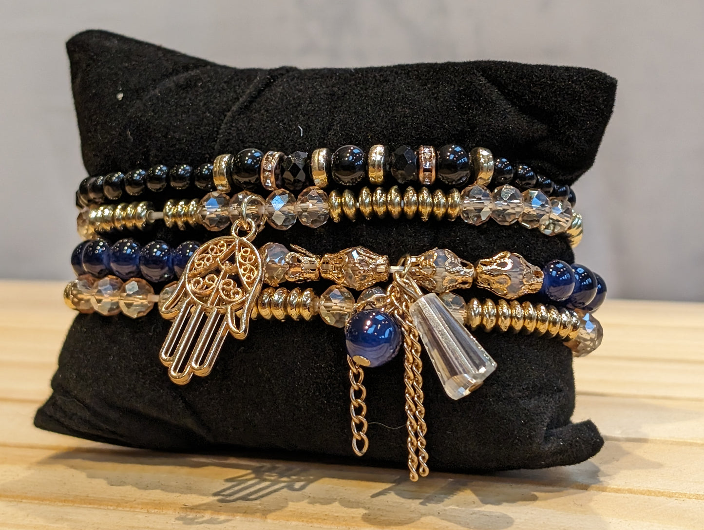 Stackems bracelet set spring summer collection : Midnight sky