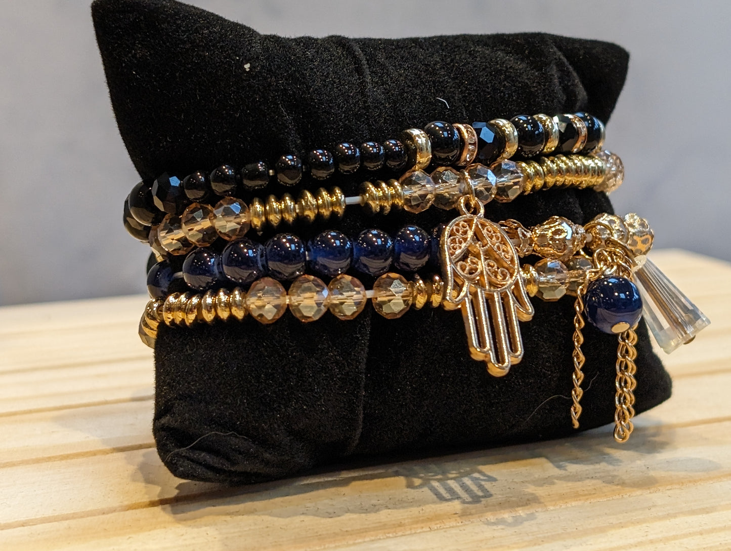 Stackems bracelet set spring summer collection : Midnight sky