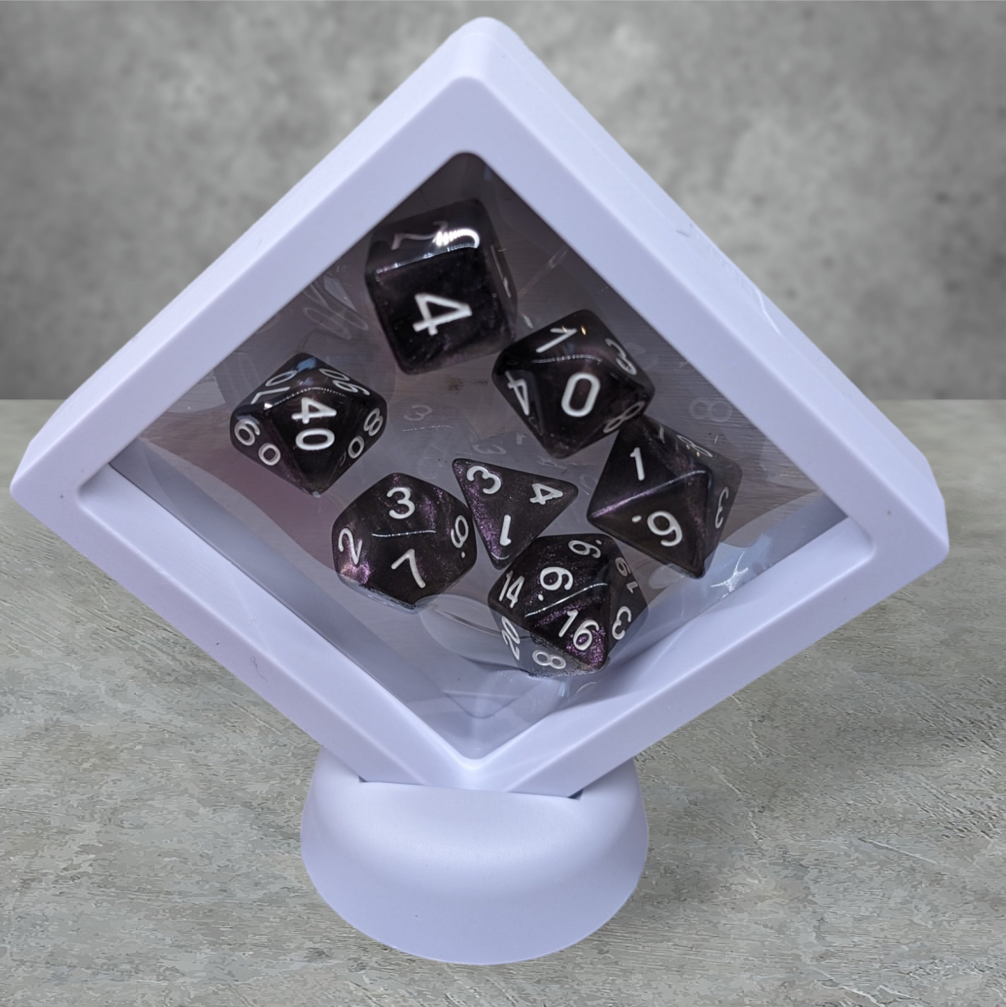 "high priestess" themed tabletop roleplay gaming dice gift set